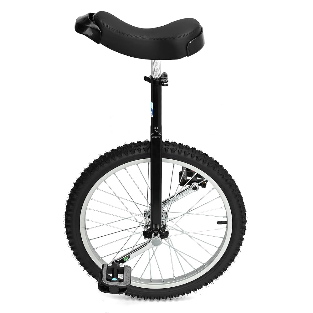 一輪車 20インチ Amazon | Nisorpa 20インチ 一輪車 クラシック ブラック 1輪